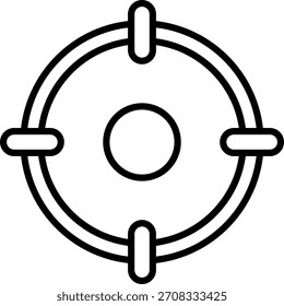 Icono de objetivo para su proyecto