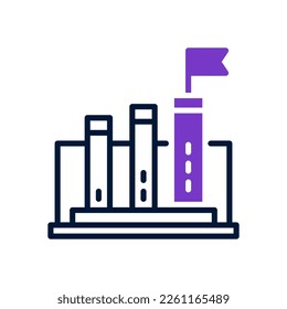 goal icon for your website, mobile, presentation, and logo design.