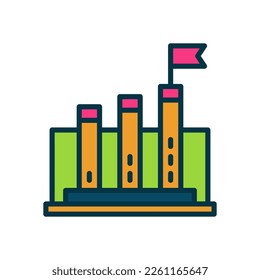icono de objetivo para tu sitio web, móvil, presentación y diseño de logotipo.