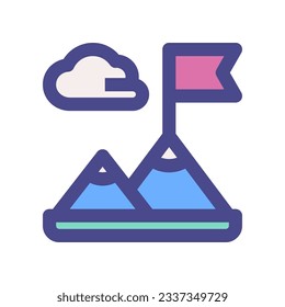 goal icon for your website, mobile, presentation, and logo design.