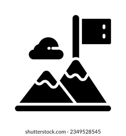 icono de objetivo para tu sitio web, móvil, presentación y diseño de logotipo.