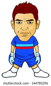 Goal keeper standing