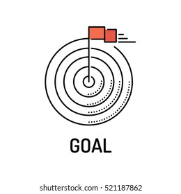 GOAL Line Icon