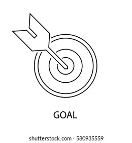 Ziellinie-Symbol