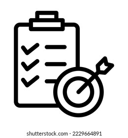 goal line icon illustration vector graphic