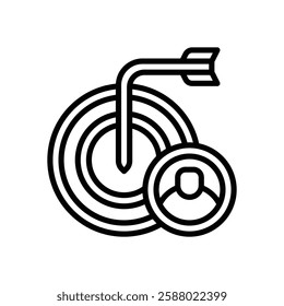 goal line icon. vector icon for your website, mobile, presentation, and logo design.