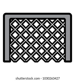 goal net football soccer icon image 