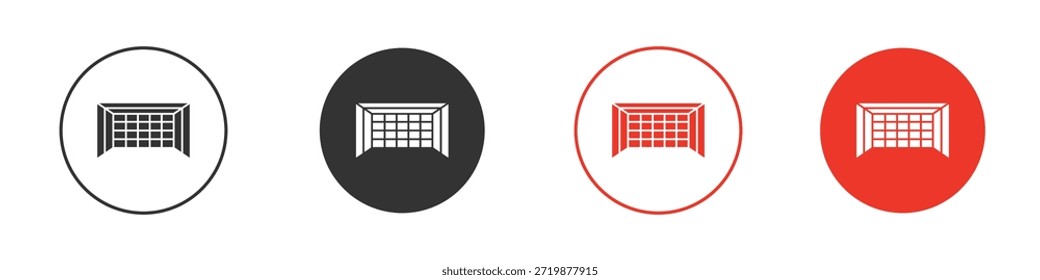 Icono de la red de la meta. diseño del Vector del Web
