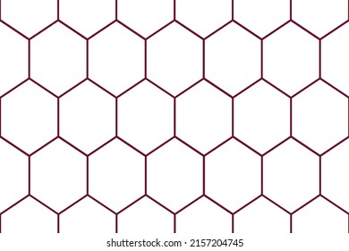 Goal Net Texture. Seamless Soccer Ball Or Football Net Pattern.