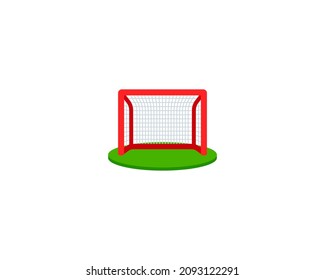 Goal Net vector isolated icon. Emoji illustration. Goal Net vector emoticon