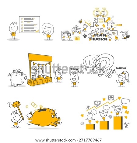 Goal Oriented Strategic Business Development Activities Of Professionals Managing Projects With Team Spirit.