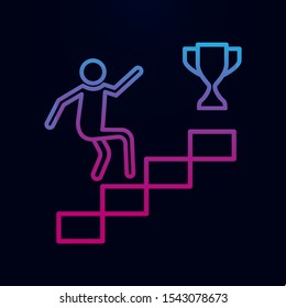 Goal seeking behavior nolan icon. Simple thin line, outline vector of web, mix icons for ui and ux, website or mobile application