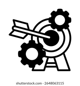 Elemento De Ícone De Configuração De Meta Para Design