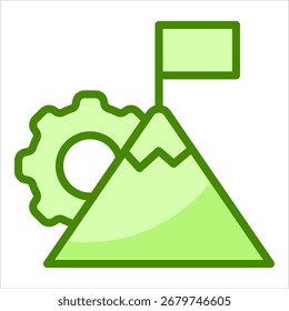 Elemento De Ícone De Configuração De Meta Para Design