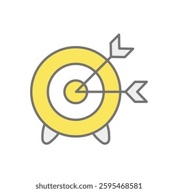 Goal Setting icon vector stock illustration