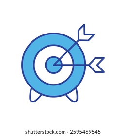 Goal Setting icon vector stock illustration