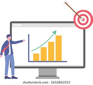 Goal setting for measurable business target achievement .
