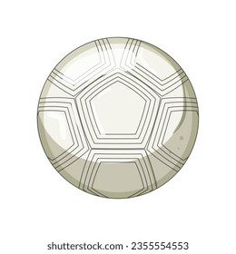 goal soccer ball cartoon. symbol competition, graphic league, stadium black goal soccer ball sign. isolated symbol vector illustration