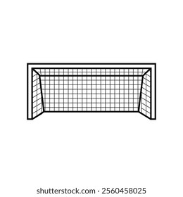 Goal Soccer field element design