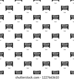 Goal soccer pattern vector seamless repeating for any web design
