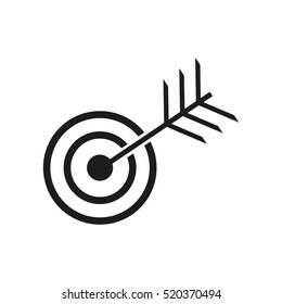 goal, target, hit, vector icon, eps10