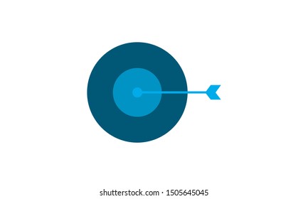goal target icon vector illustration.