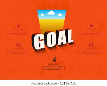 Goal vector concept idea