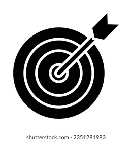 Goal Vector Glyph Icon For Personal And Commercial Use.

