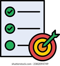 Goal vector icon. Can be used for printing, mobile and web applications.
