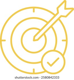 Goal vector icon. Can be used for printing, mobile and web applications.