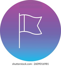 Goal vector icon. Can be used for printing, mobile and web applications.