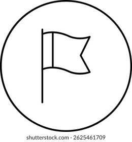Icono de Vector de objetivo. Se puede utilizar para aplicaciones de impresión, móviles y de Web.