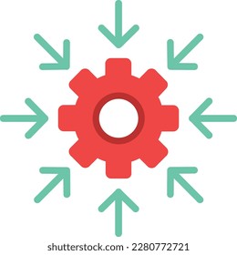 Goal Vector Icon Flat Style