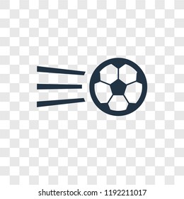 Goal vector icon isolated on transparent background, Goal transparency logo concept