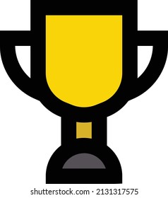 goal vector illustration isolated on a transparent background. stroke vector icons for concept or web graphics.