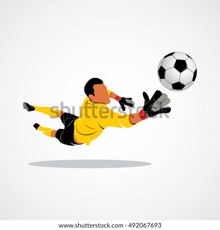 goalkeeper, ball icon