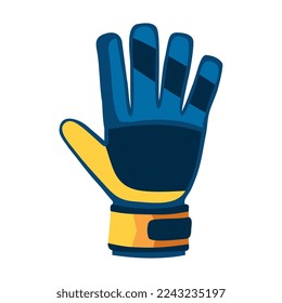 goalkeeper glove soccer sport icon