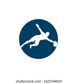 Goalkeeper Player Logo Modern Soccer Player Stock Vector (Royalty Free ...