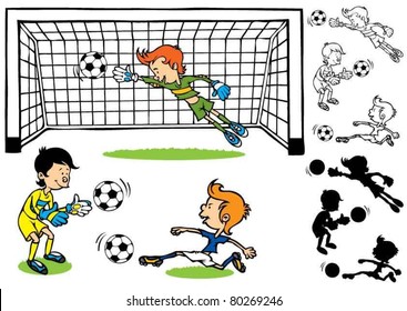 Goalkeeper Soccer Kids