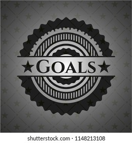 Goals black badge