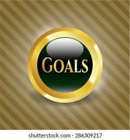 Goals gold badge