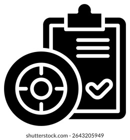 Elemento de icono de objetivos para diseño