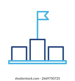 Goals Icon Element For Design