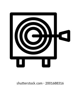 goals icon or logo isolated sign symbol vector illustration - high quality black style vector icons
