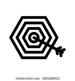 goals icon or logo isolated sign symbol vector illustration - high quality black style vector icons
