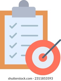 Goals icon vector image. Suitable for mobile application web application and print media.