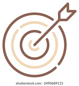 Goals icon for web, app, infographic, etc