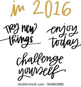 Goals and resolutions for 2016