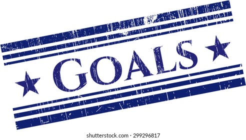 Goals rubber stamp