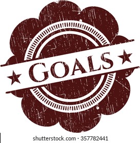 Goals rubber stamp